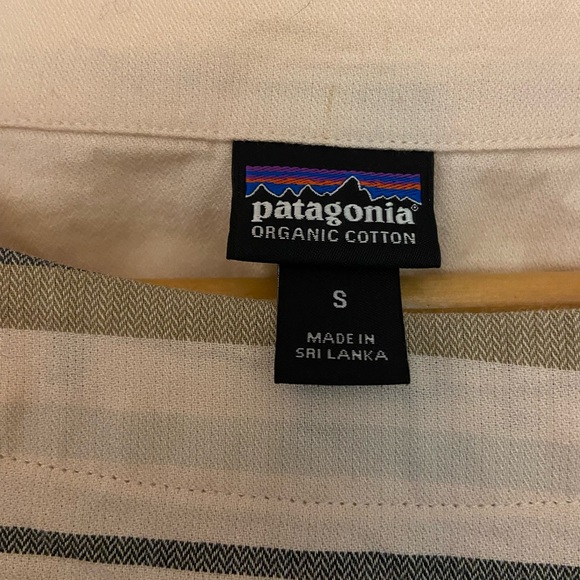 Patagonia Linen Boat Neck 3/4 length sleeves size small - Picture 3 of 4